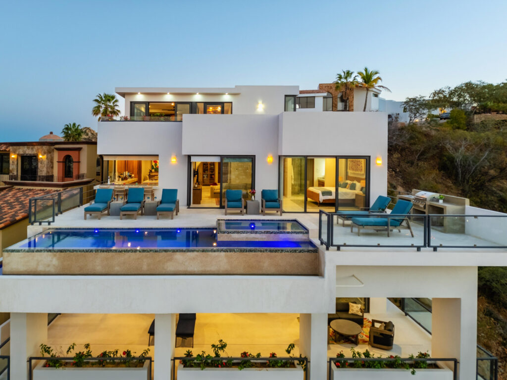 Los Cabos Solara Del Mar Casa Pitahaya at Solara del Mar | Discover Modern Sophistication in the Heart of El TezalElevate your lifestyle with Casa Pitahaya, a standout residence that perfectly balances contemporary architectural precision with the organic warmth of the Baja landscape. Spanning a generous 2,872.9 sq. ft. of total construction, this 3 bedroom and 3.5 bathroom home is a premier investment in one of Cabos most sought after locations. Situated in the strategic hills of El Tezal, Casa Pitahaya offers a lifestyle of sophistication, certainty, and unparalleled design. A New Standard of Architectural LivingCasa Pitahaya is a masterclass in two story functional design. The residence is characterized by its clean lines and an open concept layout that invites natural light into every corner. With 2,259.6 sq. ft. of air conditioned living space, the home features a seamless transition between the gourmet kitchen and the spacious living areas. It is a space designed for those who appreciate fine craftsmanship and a layout that breathes.The Rooftop Horizon: Your Private Vantage PointThe true distinction of Casa Pitahaya is its expansive private rooftop. Designed for the ultimate Cabo entertainer, this elevated space offers spectacular and unobstructed vistas of the iconic Arch and the Sea of Cortez. Whether you are hosting a sunset gathering or enjoying a quiet morning with panoramic – Cam. Grande, Cabo San Lucas, BS