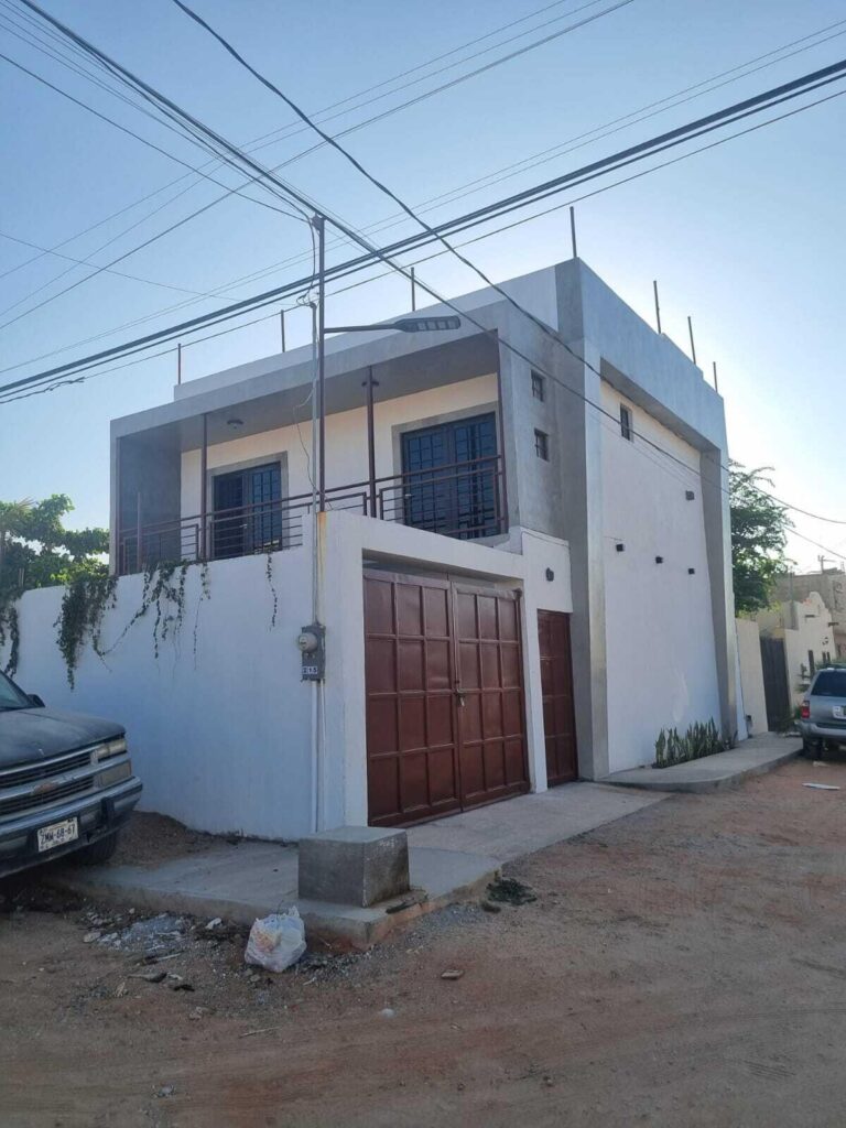 Los Cabos Sierra Dorada Discover this Beautifully remodeled home located in the exclusive Sierra Dorada gated community, offering 24 hour security for confort and peace of mind.The Home features:- 3 spacious bedrooms-2.5 bathrooms-tv room ideal for family room or home office-functional kitchen with pantry-Open Spaces with excellent natural light-large terrace perfect for enjoying the weatherthe Property offer enough space to build a private swimming pool.cisterna; 12,000litrosAn excellent opportunity to live or invest in one of the most desirable and growing areas. – Franciscanos, Cabo San Lucas, BS