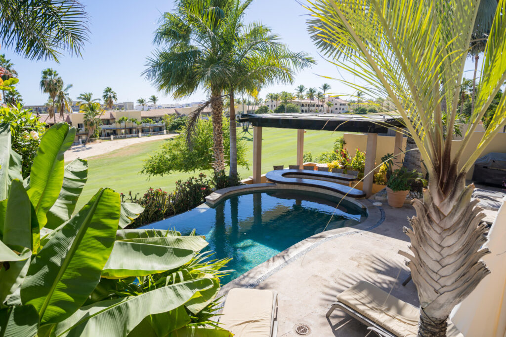 Los Cabos Rancho Paraiso Welcome to Casa Teva, a beautifully renovated single-level retreat tucked inside the gated community of Rancho Paraíso in Cabo San Lucas. This 3-bedroom, 2.5-bath residence blends effortless coastal style with thoughtful modern upgrades, creating a turnkey home that is both elegant and highly functional.Recently reimagined in a refined coastal-chic aesthetic, the home features bright, airy interiors, natural textures, and a relaxed sophistication that reflects the spirit of Baja living. Beyond its visual transformation, Casa Teva has undergone extensive systems upgrades, offering peace of mind and comfort for full-time living or effortless vacation use.Positioned to capture some of the area's most captivating vistas, the home enjoys beautiful – P.º Finisterra, San Jose del Cabo, BS