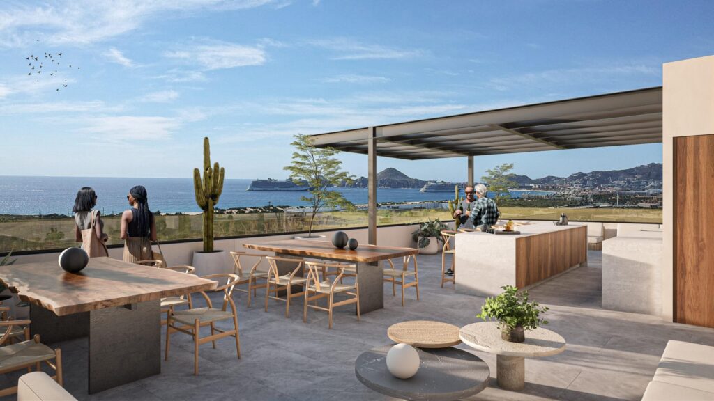 Los Cabos Cuatrovientos Pre-Construction 1 and 2 bedroom Condos in a new Tower with an spectacular Common Roof top with Ocean – Phase 3 'Torre C', Cabo Corridor, BS