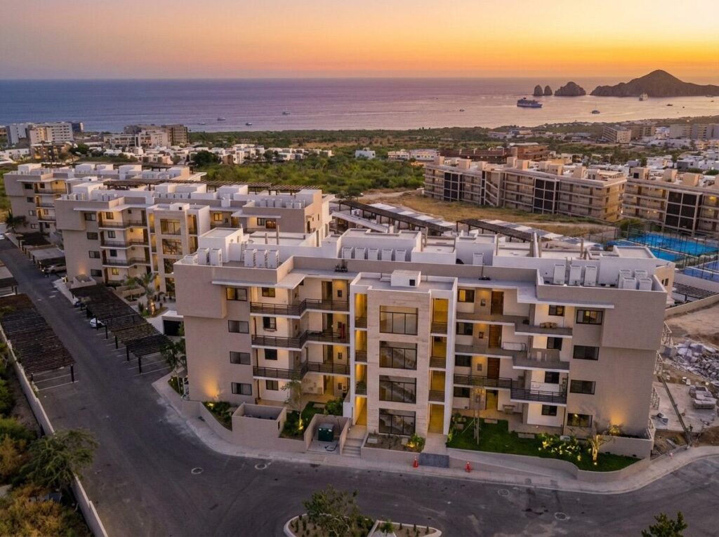 Los Cabos Oceana Wellness Residences Oceana Wellness Residences: Where Luxury Meets Wellness and Sustainability.Step into a life where luxury seamlessly blends with eco-conscious living in one of Los Cabos' only five-star boutique residential communities. Oceana Wellness Residences presents 100 stunning, next-level luxury condos, breathtaking ocean, city, and iconic arch – Salomon 2 Bed Tower B, Cabo Corridor, BS