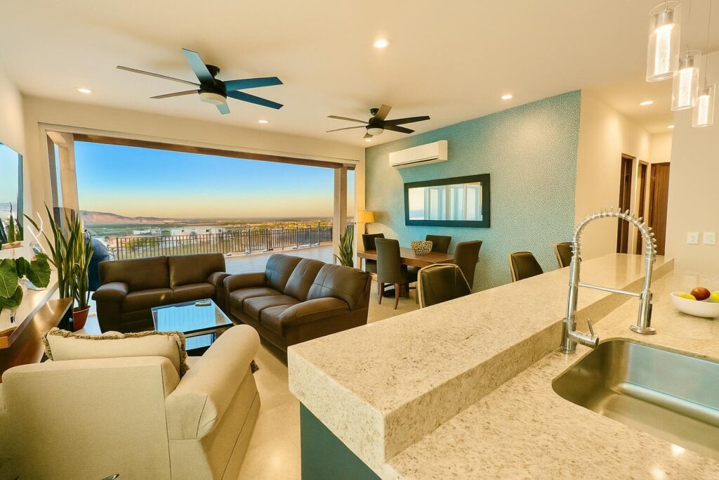 Los Cabos Vista Colorada *Apartment for Sale in Vista Colorada!* Discover this beautiful apartment located in the Vista Colorada neighborhood, behind the Kia and Chevrolet dealerships, with a strategic location near the Transpeninsular Highway. This property offers immediate access to supermarkets, shopping centers, schools, and all the services you need. *Apartment Features:* - *3 Bedrooms:* Spacious and functional spaces, perfect for the whole family. - *2 Full Bathrooms:* The master bedroom includes a bathtub, while the second bathroom has a shower. - *Terrace with Ocean for sale