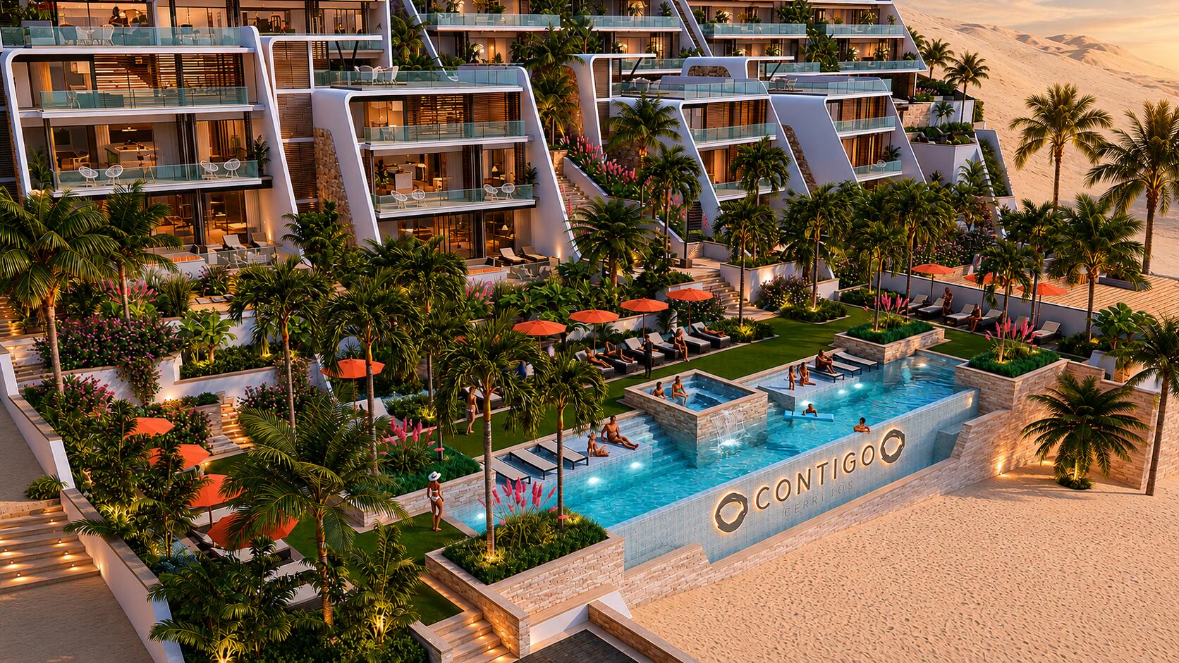 Los Cabos El Tule-Inland:General SAVVY INVESTOR'S DREAM -- BUILT WITH EXCEPTIONAL QUALITY & LIMITLESS POTENTIAL. A rare turnkey development opportunity distinguished by elite construction standards - a level of quality seldom found in Los Cabos. Offered as a complete 10-unit boutique project, it includes two fully finished, luxury turnkey residences showcasing the superior craftsmanship, premium materials, and structural durability that define this development. The remaining eight units are structurally prepared and ready to be completed according to the existing design or customized to match the buyer's vision. Blueprints are in early conceptual stage and can be modified to create a variety of high-value concepts, such as: Boutique hotel, Luxury branded residences, Wellness or medical retreat, Corporate retreat or co-living concept, Exclusive rental community.Located in the high-demand Corridor between Cabo San Lucas and San José del Cabo, the project benefits from exceptional visibility, strong rental demand, and for sale