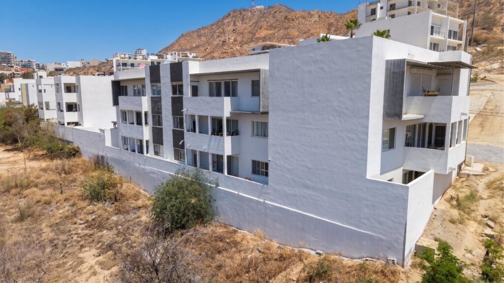 Los Cabos Amaterra PENTHOUSE 601A is a turnkey 2 bedroom/2 bathroom fully furnished condo. This condo comes with 1 covered parking spot and a large private bodega as well as an additional uncovered parking spot.Walking distance to the marina and downtown and only 500 yards to the beach!This condo has an impressive rental history and is an excellent investment property. – Amaterra Phase 2, Cabo Corridor, BS