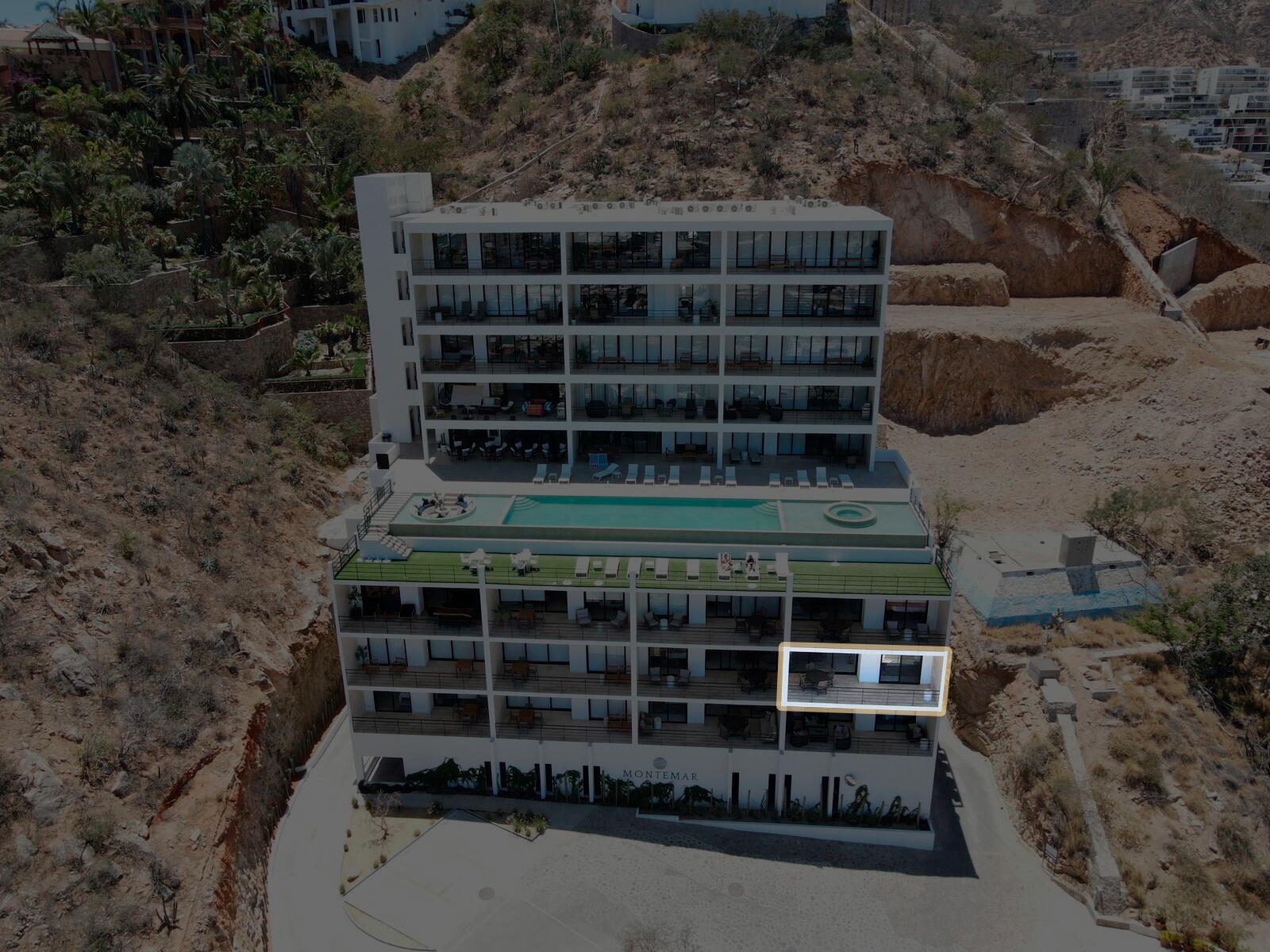 Los Cabos Punto Pedregal Experience the perfect blend of luxury living and exceptional investment potential at Punto Pedregal. This exclusive 3-bedroom penthouse is fully furnished, completely equipped, and move-in ready. Located within a private gated community of only eight residences, it features a spacious primary suite with a walk-in closet, two elegant bathrooms, an open-concept living area, private terrace, a laundry room, jacuzzi, and rooftop access with a pool overlooking the Cabo Marina. A proven Airbnb income producer, the property includes documented rental history from previous months, making it an outstanding turnkey investment ready to generate returns from day one. Just minutes from the marina, fine dining, and premier shopping. – Camino del Colegio, Cabo San Lucas, BS